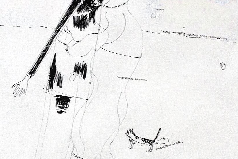 Michael Sarjeant - Suburban lovers detail